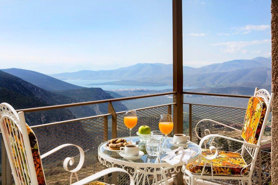 Nidimos Hotel Delphi Bagian luar foto